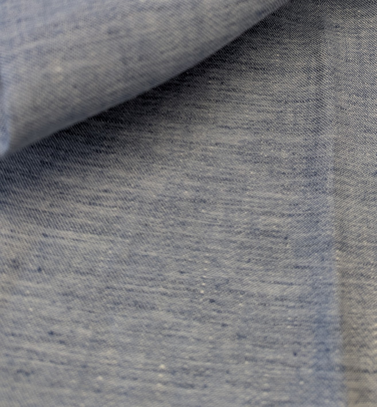 Monet Blue Reverse Sateen